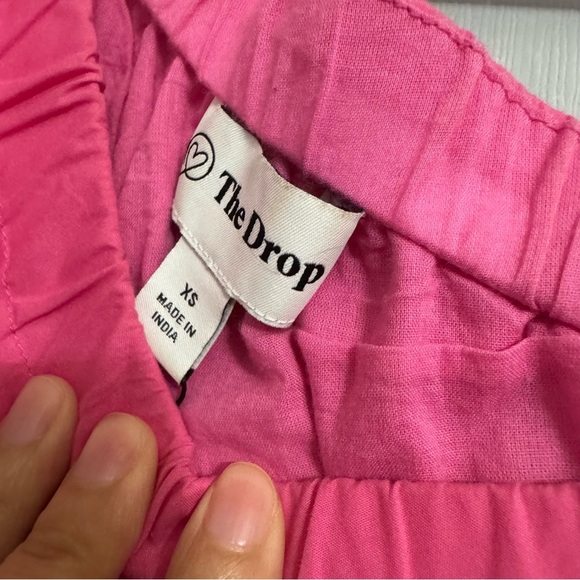 The Drop April Tiered Midi Dress Rose Pink Size XS - Picture 3 of 9